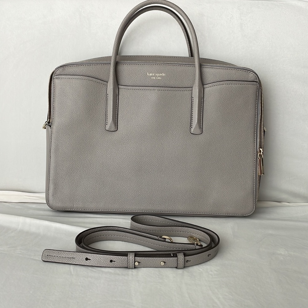 Kate Spade Margaux Universal Laptop Bag Taupe Color
